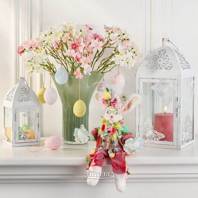 Светодиодная свеча с имитацией пламени Грацио 10 см темно-розовая, батарейка Peha (Пеха)