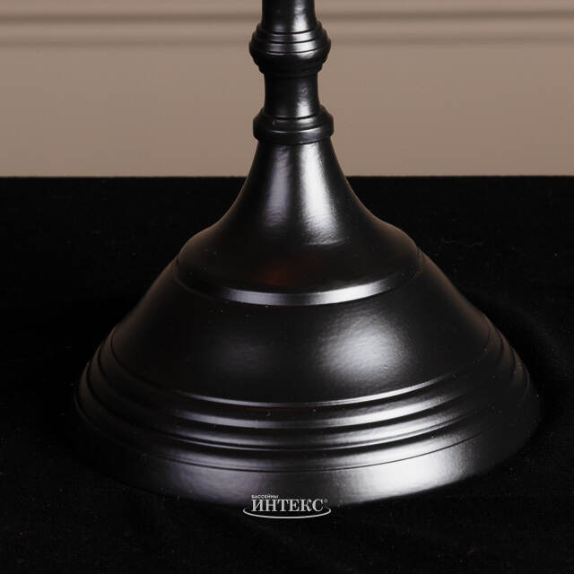 Канделябр на 5 свечей Порта-Салво 40 см черный Boltze