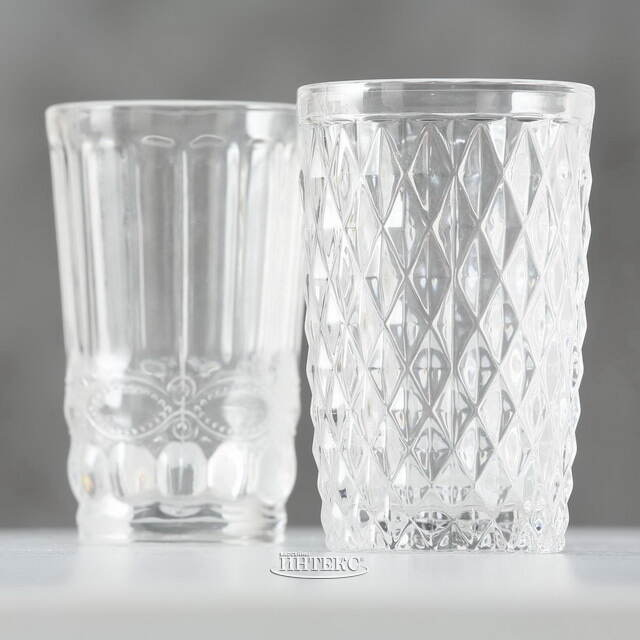 Стакан для воды Монруж 300 мл прозрачный, стекло Boltze