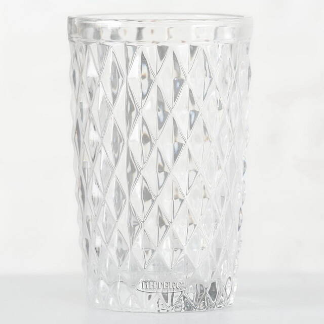 Стакан для воды Шатель 300 мл прозрачный, стекло Boltze