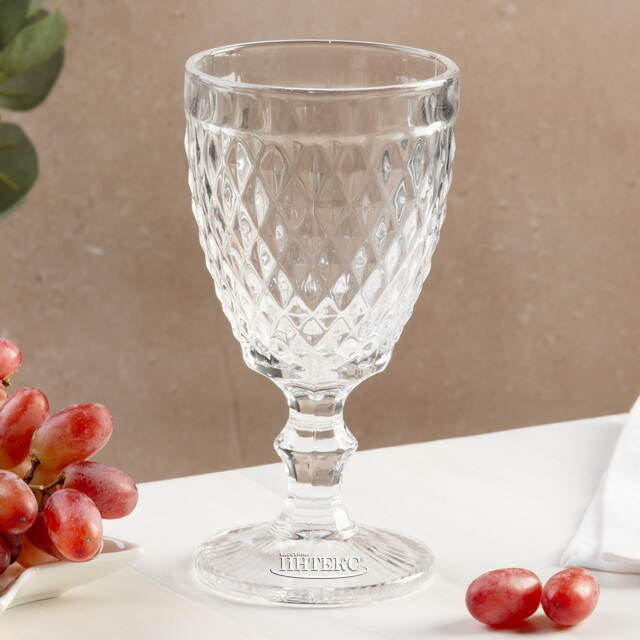 Бокал для вина Шатель 17 см прозрачный, стекло Boltze