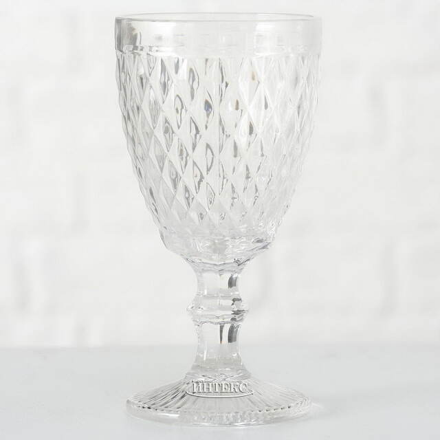 Бокал для вина Шатель 17 см прозрачный, стекло Boltze