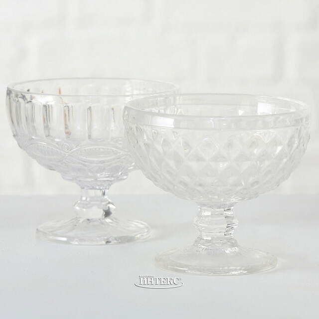 Креманка для десерта Монруж 13*12 см прозрачная, стекло Boltze