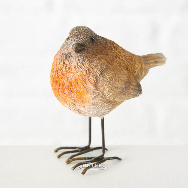 Декоративная фигурка Птичка Леджер - Birchules 8 см Boltze