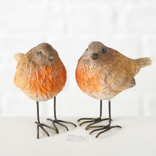 Декоративная фигурка Птичка Леджер - Birchules 8 см Boltze