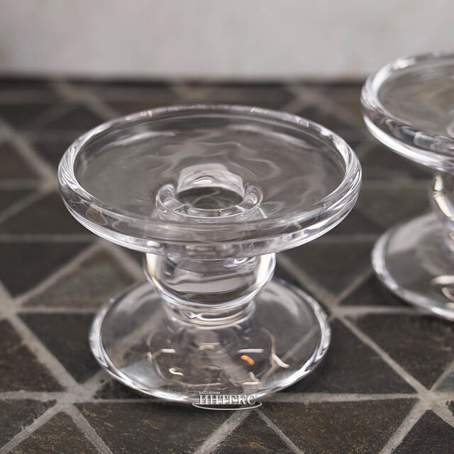 Стеклянный подсвечник Финнлик 9 см EDG