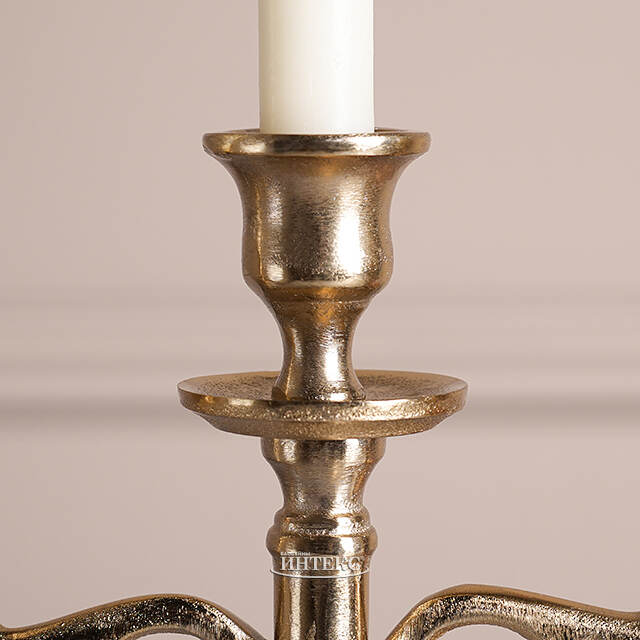 Канделябр на 3 свечи Ле-Альпин 26 см Boltze