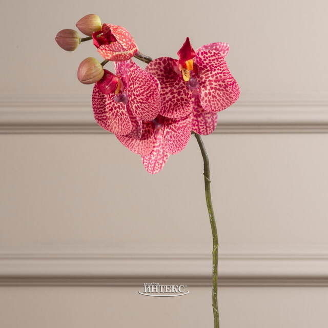 Тигровая искусственная орхидея 37 см Edelman