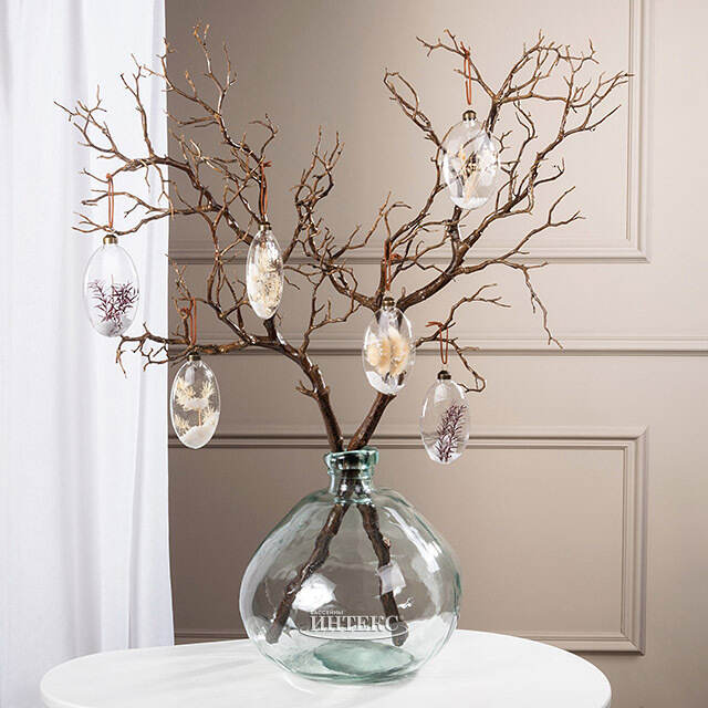 Искусственная ветка Arwon 93 см шоколадная Boltze