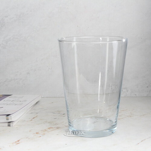 Стеклянная ваза Вьервиль 20 см Edelman