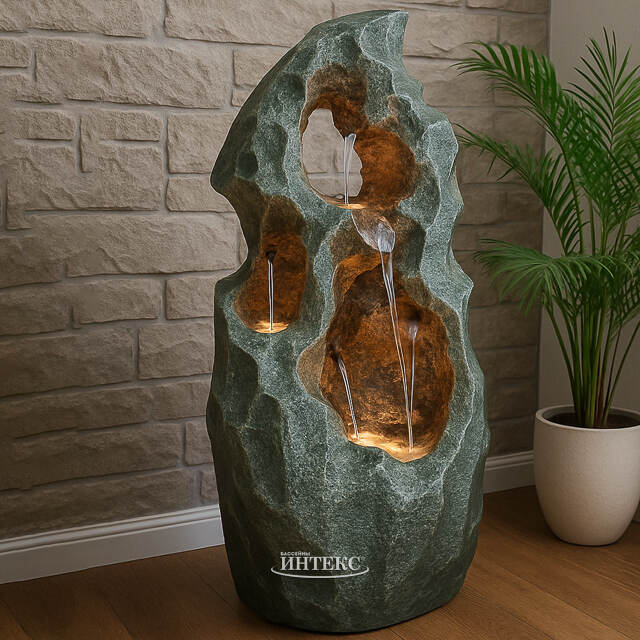 Садовый фонтан Версайллес 75 см с LED подсветкой Winter Deco