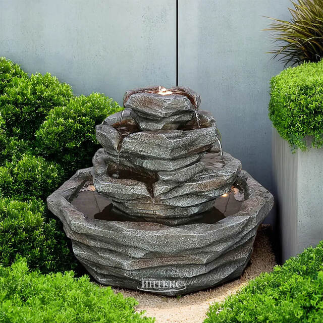 Декоративный фонтан Мон-де-Марманд 62*47 см с LED подсветкой Winter Deco
