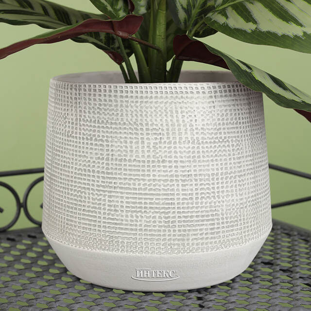 Керамическое кашпо Грей Джой 19 см Edelman (Эдельман)