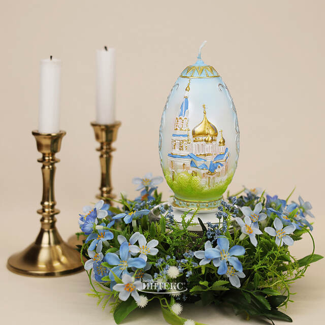 Пасхальная свеча Собор 25 см Омский Свечной