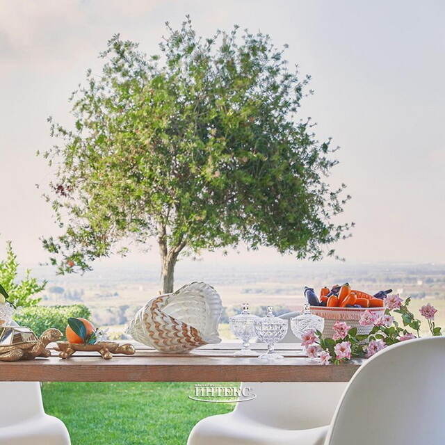 Конфетница с крышкой Bogota 15*10 см, стекло EDG