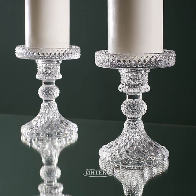 Стеклянный подсвечник Grammy 12 см EDG