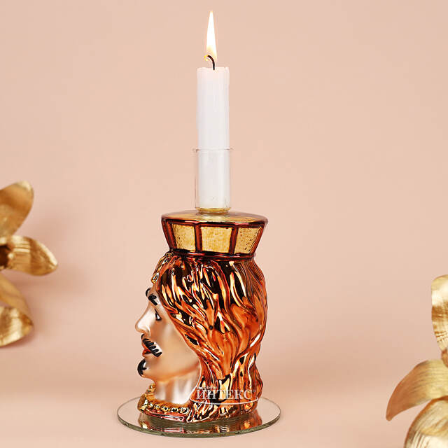 Декоративный подсвечник Синьор Махавирро 18 см EDG (ЭДГ)