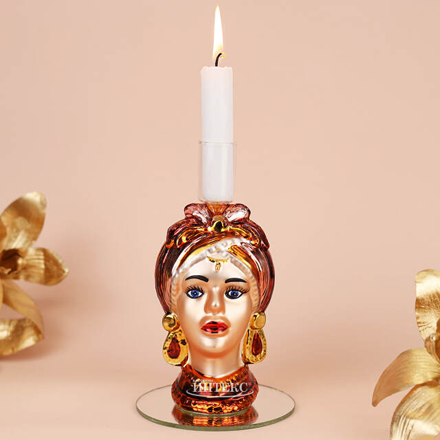 Декоративный подсвечник Синьора Арджуна 18 см EDG (ЭДГ)