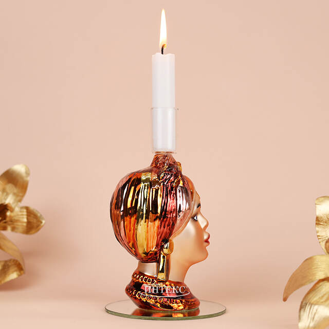 Декоративный подсвечник Синьора Арджуна 18 см EDG (ЭДГ)