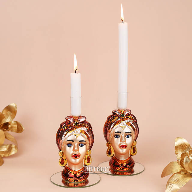 Декоративный подсвечник Синьора Арджуна 18 см EDG (ЭДГ)