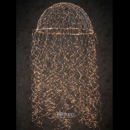 Светодиодное украшение Медуза 150 см, 720 экстра тёплых белых LED ламп, IP44 Edelman