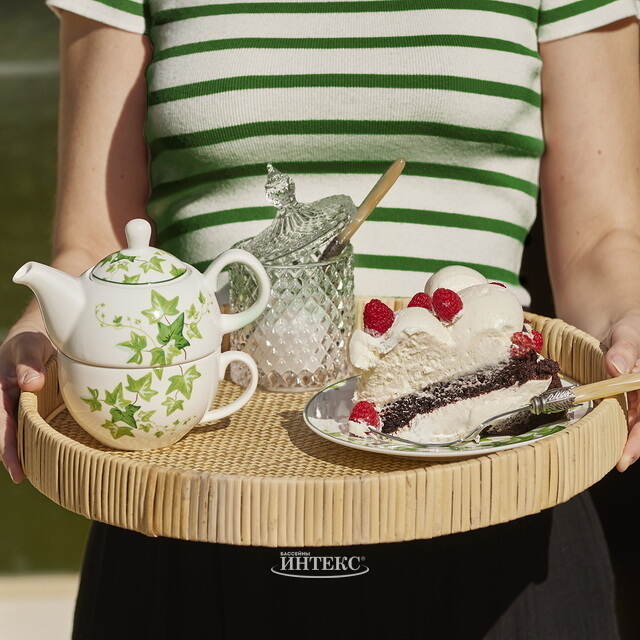 Сахарница с крышкой Madrid 14*9 см, стекло EDG