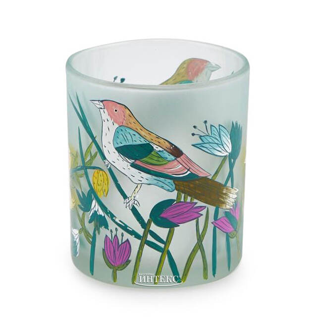 Стеклянный подсвечник Nature 8 см EDG