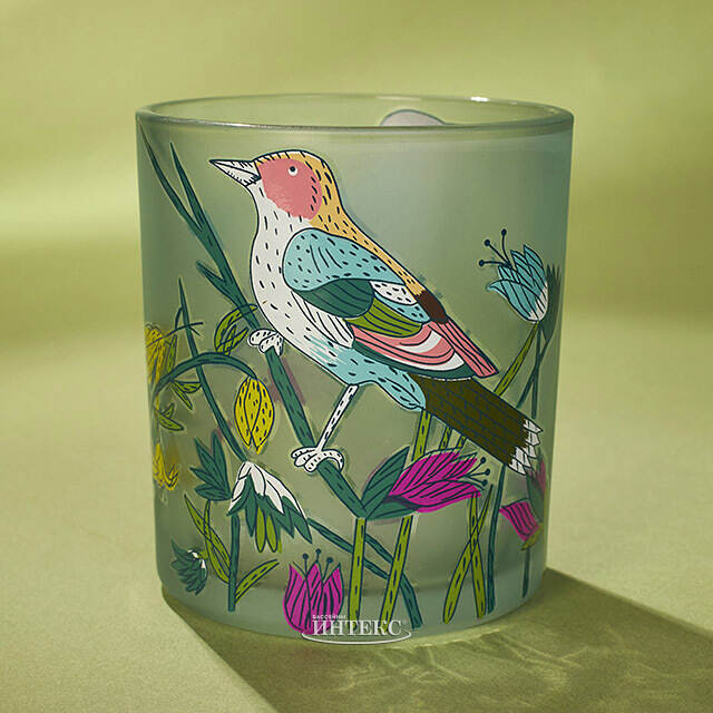 Стеклянный подсвечник Nature 8 см EDG