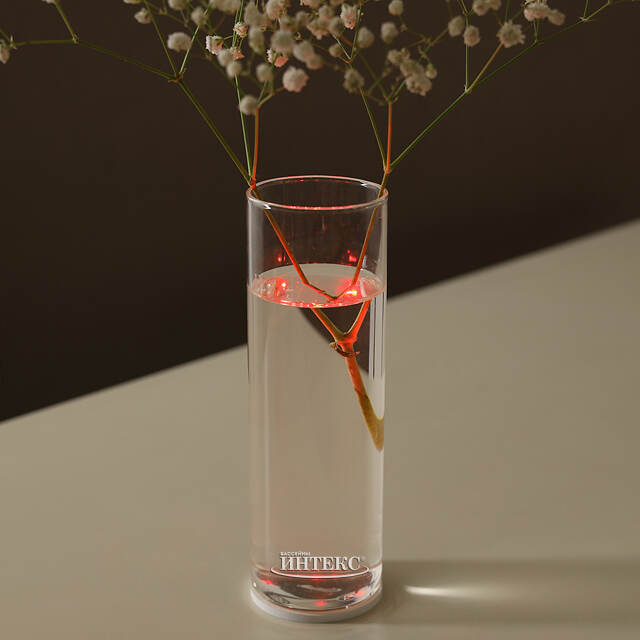 Подсветка для вазы Colorful Time 5 см, на батарейках Edelman