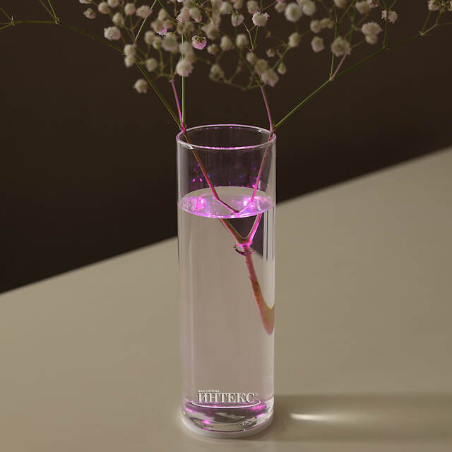 Подсветка для вазы Colorful Time 5 см, на батарейках Edelman