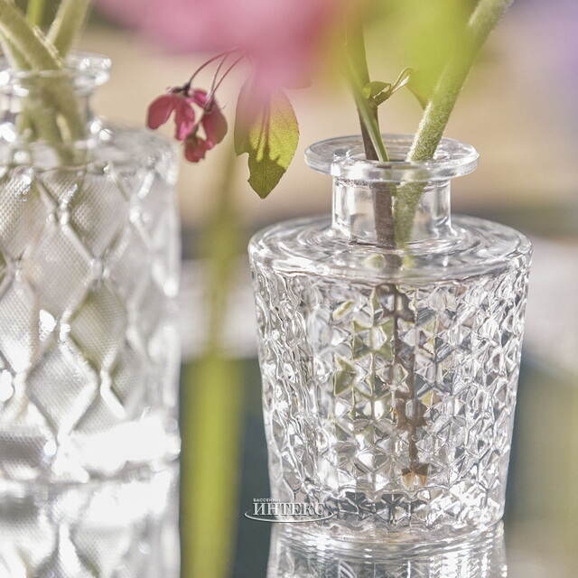 Стеклянная ваза-бутылка Jakarta 10 см EDG