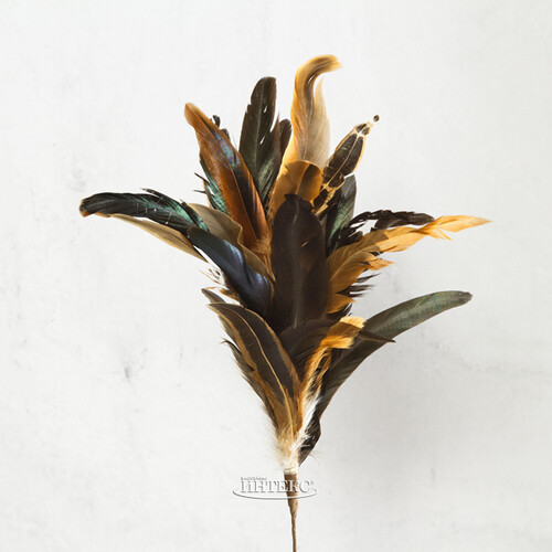 Декоративная ветка с перьями Велламо 80 см Edelman