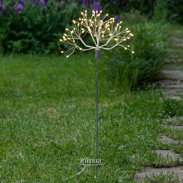 Светодиодное украшение Одуванчик Бронда 50 см, 80 теплых белых LED ламп, IP44 Edelman (Эдельман)