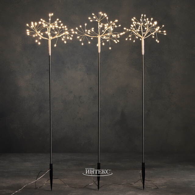 Садовый светильник Одуванчики 70 см, 180 экстра теплых белых LED ламп, IP44 Edelman (Эдельман)