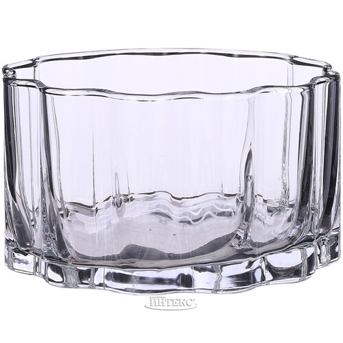 Плоская ваза Шенефельд 18*10 см, стекло Edelman