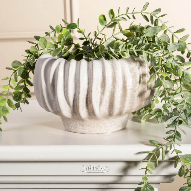 Керамическое кашпо Чакра Ригже 20*12 см EDG (ЭДГ)