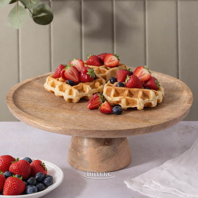 Подставка для торта Woodlen 30 см Edelman (Эдельман)