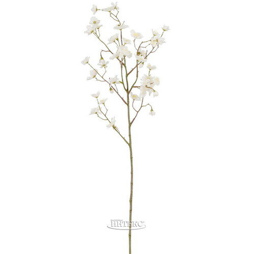 Искусственная ветка Cherry Balcarce 75 см белая Edelman