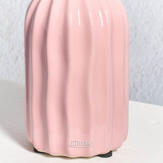 Керамическая ваза Сиракьюс 20 см розовая Edelman (Эдельман)