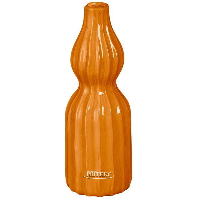 Керамическая ваза Syracuse 20 см оранжевая Edelman