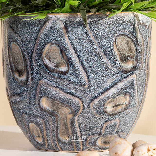 Керамическое кашпо Lamberto 18 см Edelman