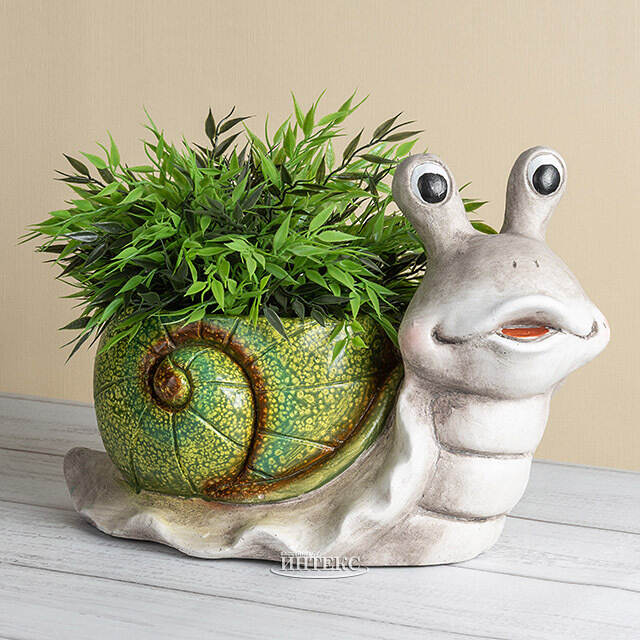 Садовое кашпо Улитка Лумми 38 см Edelman