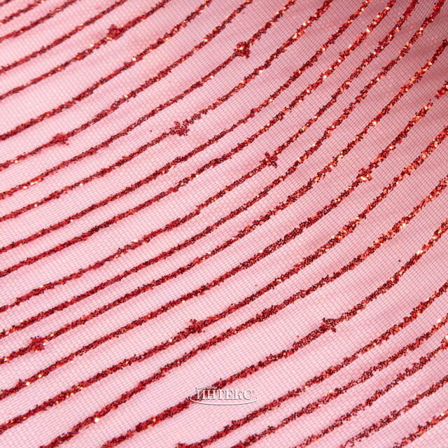 Ткань для декорирования Fili Preziose 270*28 см красная Edelman