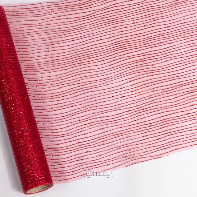 Ткань для декорирования Fili Preziose 270*28 см красная Edelman