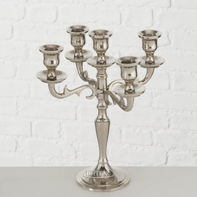 Подсвечник-канделябр на 5 свечей Авиньон 26 см Boltze