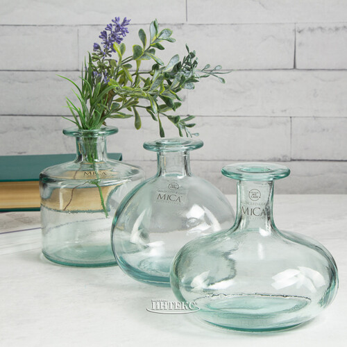 Стеклянная ваза Гвинет 14 см Edelman