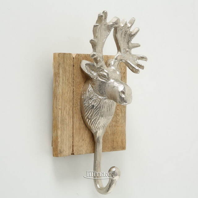 Набор настенных крючков Олень и Лось 22*13 см, 2 шт Boltze