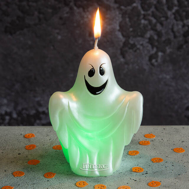 Декоративная свеча-хамелеон Привидение Джаспер 11 см Омский Свечной