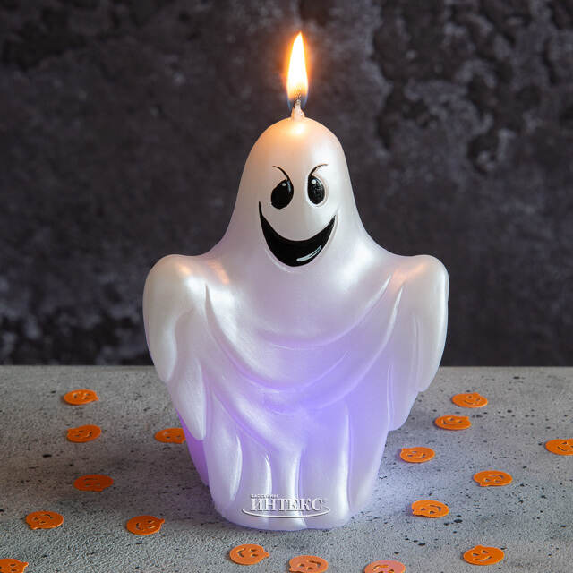 Декоративная свеча-хамелеон Привидение Джаспер 11 см Омский Свечной