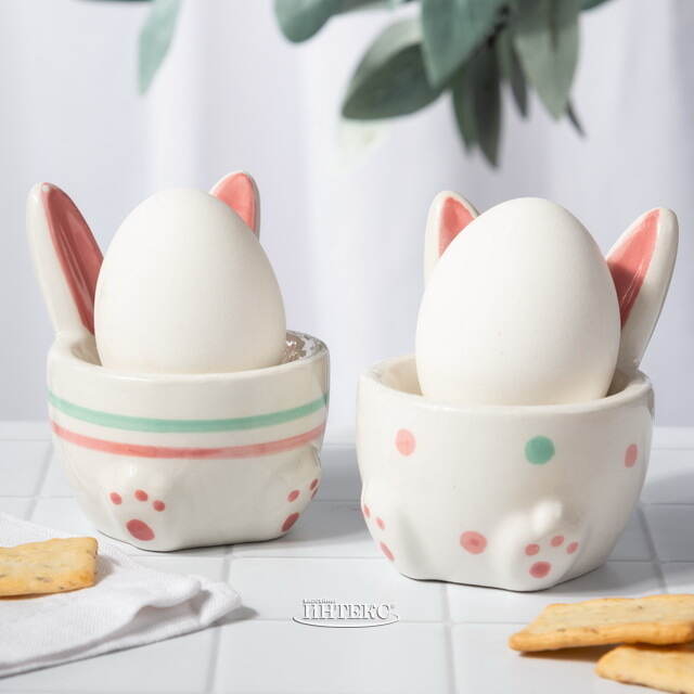 Подставка для яйца Милые Ушки 8 см Koopman (Купман)
